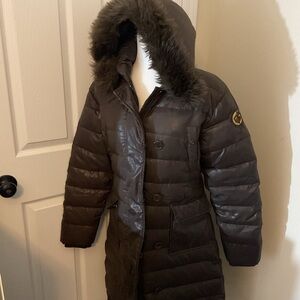 Rocawear Black Jacket with Logo Pattern